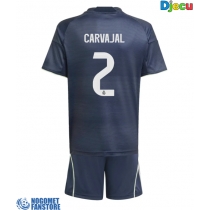 Real Madrid Daniel Carvajal #2 Gostujuci Dres za djecu 2025-26 Kratak Rukav (+ Kratke hlače)